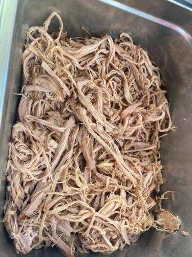Pulled Veal im Bain Marie